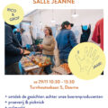 Za 29/11: RICO+GROF’s boerenmarkt met brunch, ruilmarkt, groenten tekenen, schmink & inpspirerende talks